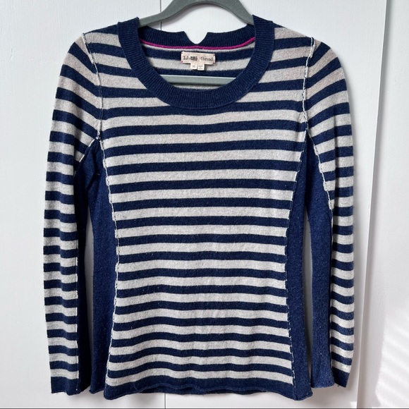 LA Threads Sweaters - Cashmere Striped Sweater